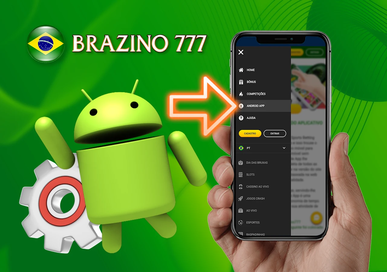 Aplicativo Brazino777 para Android